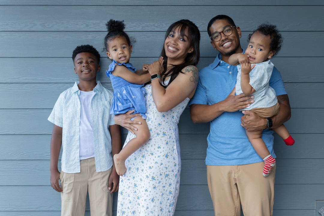 Nahjee and Neecie Maybin and family